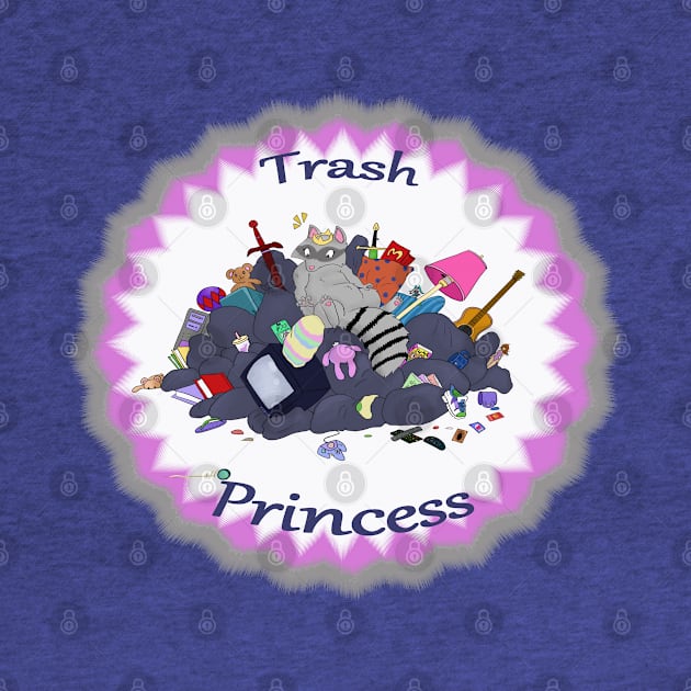 Trash Princess by RavenandFoxIllustrations